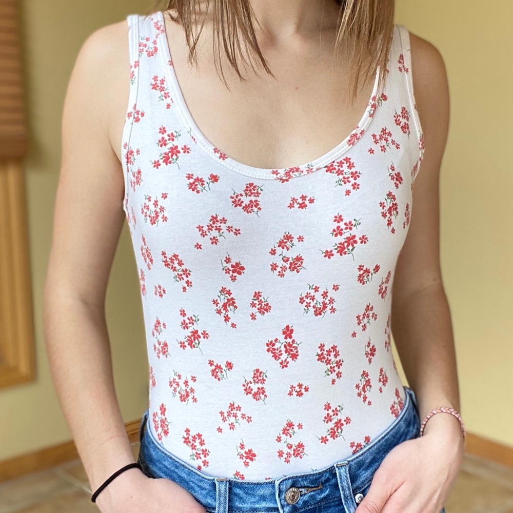 Floral bodysuit